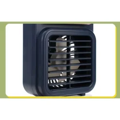 MINI VENTILATORE A SPRUZZO VINTAGE RETRO DA TAVOLO ELETTRICO PORTATILE USB BATTERIA