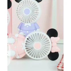 MINI VENTILATORE PORTATILE BATTERIA RICARICABILE USB A FORMA DI TOPOLINA XC-5258
