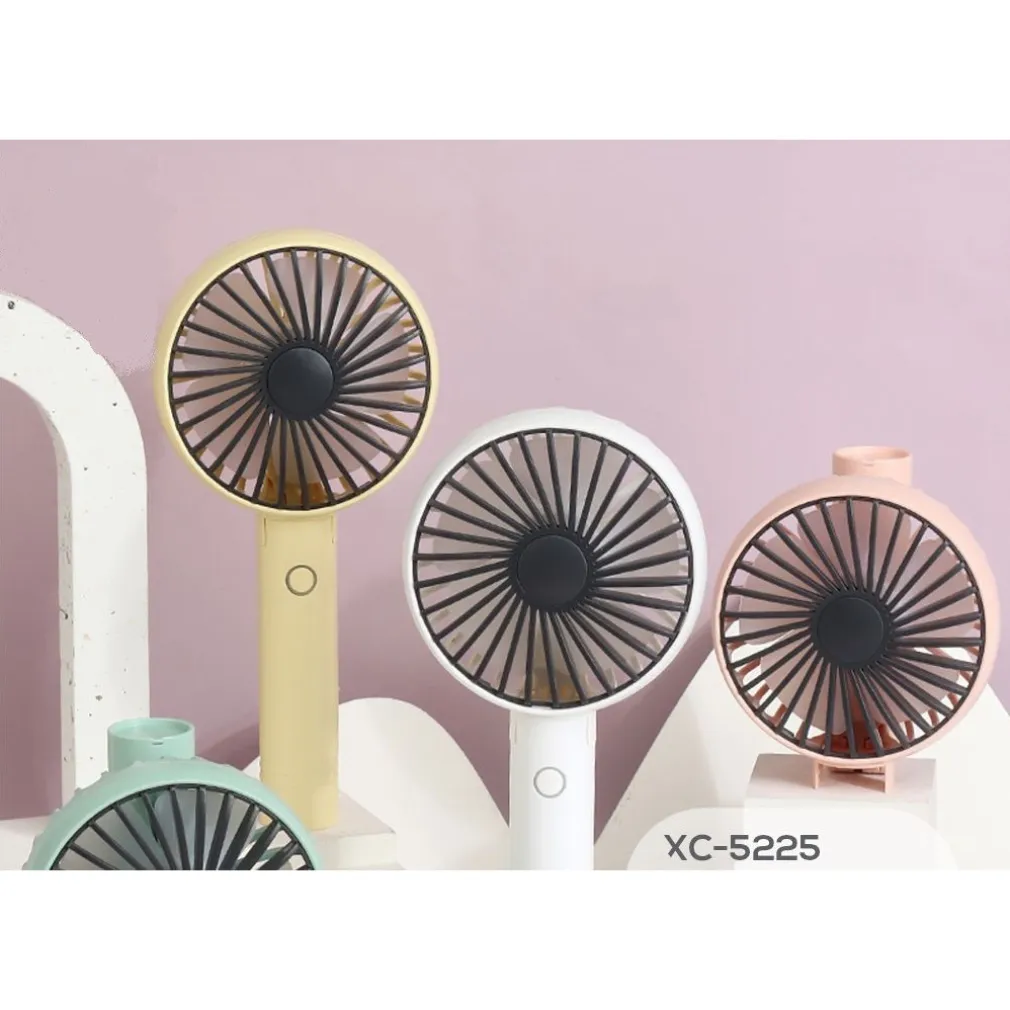 MINI VENTILATORE RICARICABILE USB PORTATILE PIEGHEVOLE PER CASA UFFICIO XC-5225
