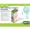 MINI VENTILATORE TEKONE AIR18 PORTATILE VENTOLE CARICA PALMARE