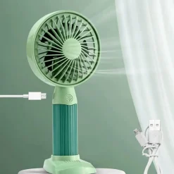 MINI VENTILATORE USB 3 VELOCITÀ REGOLABILE PORTATILE PICCOLA TASCABILE VIAGGI UFFICIO