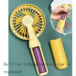 MINI VENTILATORE USB 3 VELOCITÀ REGOLABILE PORTATILE PICCOLA TASCABILE VIAGGI UFFICIO