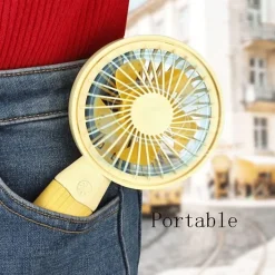MINI VENTILATORE USB 3 VELOCITÀ REGOLABILE PORTATILE PICCOLA TASCABILE VIAGGI UFFICIO