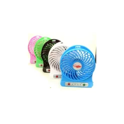 MINI VENTILATORE USB RICARICABILE REGOLABILE 3 VELOCITà PORTATILE A BATTERIE