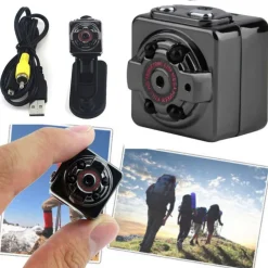 MINI VIDEO CAMERA SPIA TELECAMERA NASCOSTA FULL HD AUTO CAR SQ8 INFRAROSSI