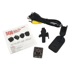 MINI VIDEO CAMERA SPIA TELECAMERA NASCOSTA FULL HD AUTO CAR SQ8 INFRAROSSI
