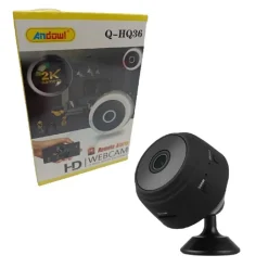 MINI WEBCAM TELECAMERA MULTIUSO INDOOR IP RICARICABILE HD SMART LIFE WIFI Q-HQ36
