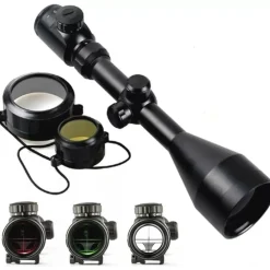 MIRINO OTTICO DI PRECISIONE PER FUCILE CARABINA CON RETICOLO ILLUMINATO 3-9x50EG