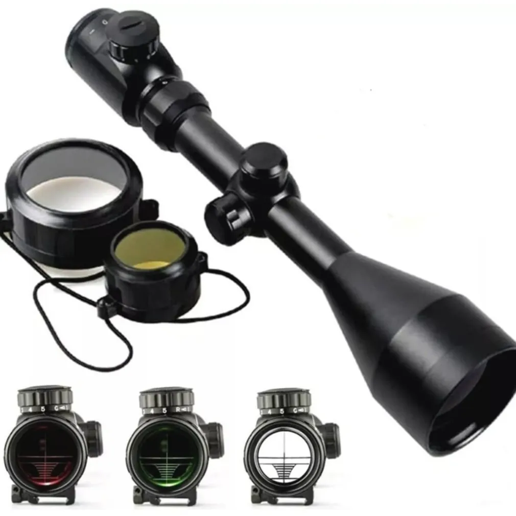 MIRINO OTTICO DI PRECISIONE PER FUCILE CARABINA CON RETICOLO ILLUMINATO 3-9x50EG