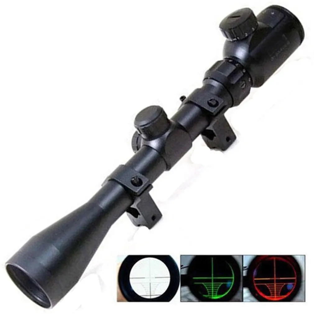 MIRINO OTTICO DI PRECISIONE PER FUCILE CARABINA CON RETICOLO ILLUMINATO 3-9X40E