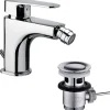 MISCELATORE BAGNO LAVANDINO ESY_52957 PILETTA SCARICO FILTRO MOBILE FLESSIBILE