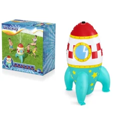 MISSILE GIOCO SPRUZZA ACQUA GONFIABILE A RAZZO SPAZIALE BAMBINI 61X64X102CM 52572