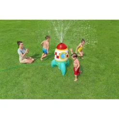 MISSILE GIOCO SPRUZZA ACQUA GONFIABILE A RAZZO SPAZIALE BAMBINI 61X64X102CM 52572