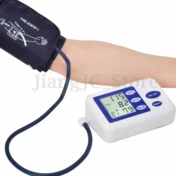 MISURATORE PRESSIONE AUTOMATICO DIGITALE SFIGMOMANOMETRO BATTITO CARDIACO