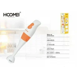 MIXER AD IMMERSIONE MULTIFUNZIONE 2 VELOCITA' 250 W CUCINA HOOMEI HM-6625