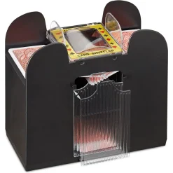 MIXER AUTOMATICO DI CARTE FINO A 6 MAZZI DA POKER A BATTERIA SOLO CARTE STANDARD
