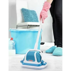 MOCIO ELETTRICO SENZA FILI RICARICABILE PER LA PULIZIA CASA PAVIMENTI ERGONOMICO