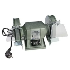 MOLA DA BANCO PROFESSIONALE SMERIGLIATRICE 200 WATT DISCO 150MM LAVORI BRICOLAGE