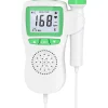 MONITOR CARDIACO MOVIMENTO FETALE DOPPLER GRAVIDANZA TASCABILE Q-C022 A BATTERIA