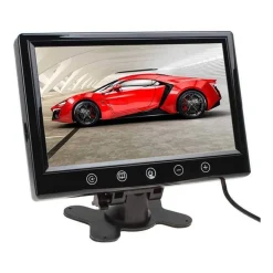 MONITOR PER VIDEOSORVEGLIANZA TELECAMERA AUTO LCD 9 POLLICI 12V MAXTECH LCD-9"