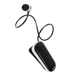 MONO AURICOLARE STEREO BLUETOOTH CON CLIP-ON RETRATTILE ASSOCIA 2 CELLULARI K36