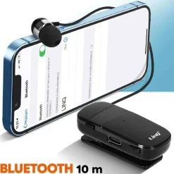 MONO AURICOLARE STEREO BLUETOOTH CON CLIP-ON RETRATTILE R8344 AUTONOMIA 10 ORE