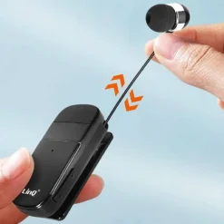 MONO AURICOLARE STEREO BLUETOOTH CON CLIP-ON RETRATTILE R8344 AUTONOMIA 10 ORE