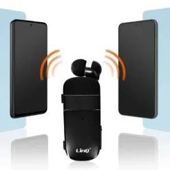 MONO AURICOLARE STEREO BLUETOOTH CON CLIP-ON RETRATTILE R8344 AUTONOMIA 10 ORE