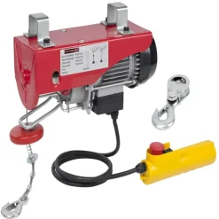 MONTACARICHI ELETTRICO PARANCO SOLLEVATORE ARGANO VERRICELLO 100/200 KG 12MT