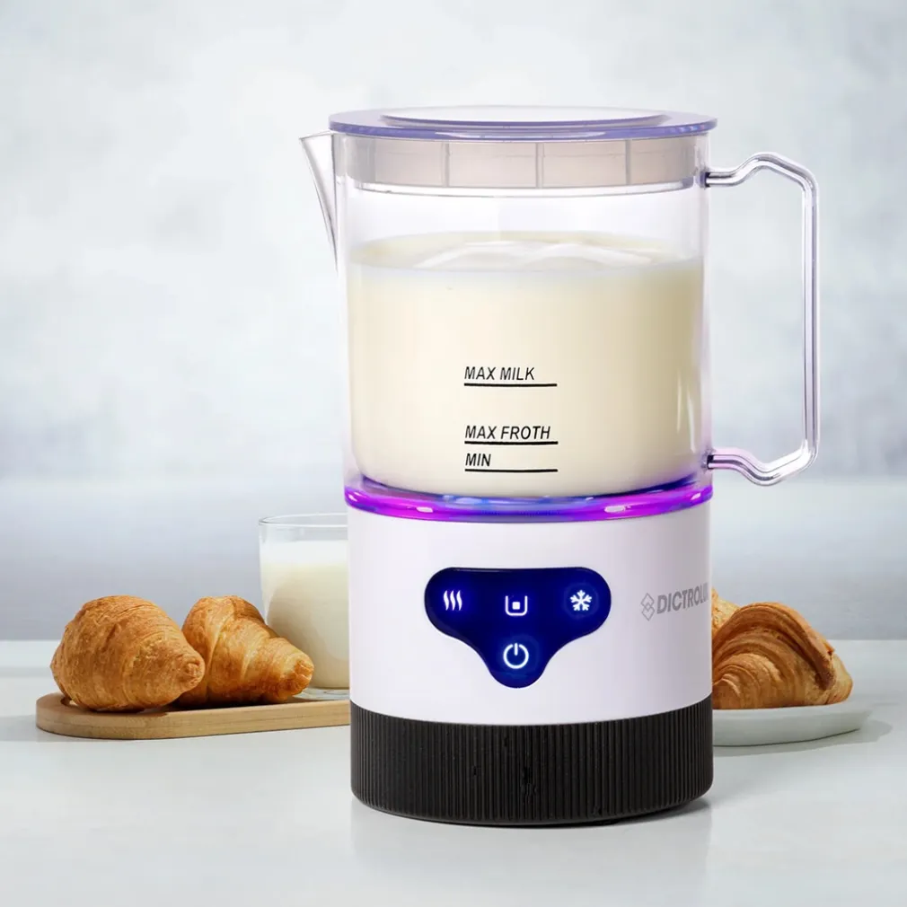 MONTALATTE ELETTRICO 500 WATT CON DISPLAY LED INDICATORE TEMPERATURA 2 DIVERSE FUNZIONI