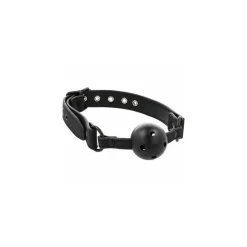 MORSO BONDAGE GAG BALL NERO FETISH INDOSSABILE BLACK PER UOMO E DONNA SEXY TOYS