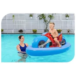 MOTO MARVEL SPIDER CIAMBELLA SALVAGENTE BEACH GONFIABILE MARE PISCINA NOVITà