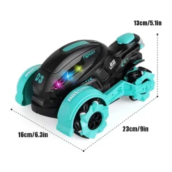 MOTOCICLETTA ACROBATICA TELECOMANDATA CON EFFETTO SONORO SPRUZZI D'ACQUA Q-D3