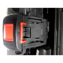 MOTOSEGA 24V 2 LAME 4-6" SERBATOIO OLIO TAGLIARAMI ELETTROSEGA 2 BATTERIE ELETTRICA