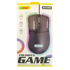 MOUSE GAMING LED PER PC NOTEBOOK LAPTOP DPI REGOLABILE FILO USB OTTICO Q-T144