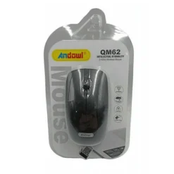 MOUSE OTTICO SENZA FILI WIRELESS 2.4GHZ RICETRASMETTITORE USB PER COMPUTER QM62