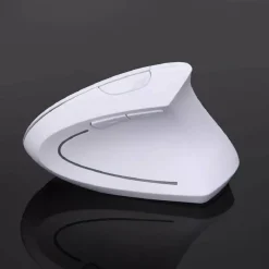 MOUSE VERTICALE WIRELESS 2.4GHZ ERGONOMICO CON 7 LUCI LED RGB SENZA FILI W9002