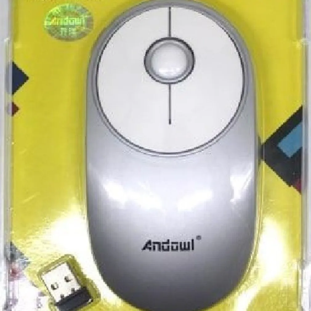 MOUSE WIRELESS OTTICO SENZA FILI USB NOTEBOOK PC COMPUTER 1200 DPI 2,4GHZ Q-814