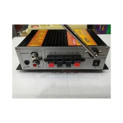 MPLIFICATORE AUDIO AUX USB MP3 CASA AUTO 2 CANALI STEREO 55W BLUETOOTH 3188 BT