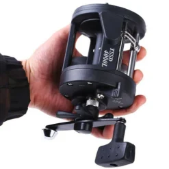 MULINELLO DA PESCA A TRAINA TAMBURO PER ACQUA SALATA MANO DESTRA TSSD 4000L