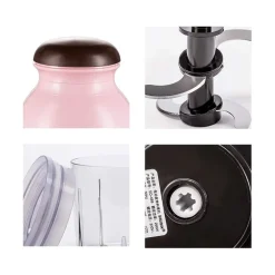 MULTI CUTTER TRITATUTTO MULTIFUNZIONALE 200 WATT CON CONTENITORE DA 300 ML Q-T37