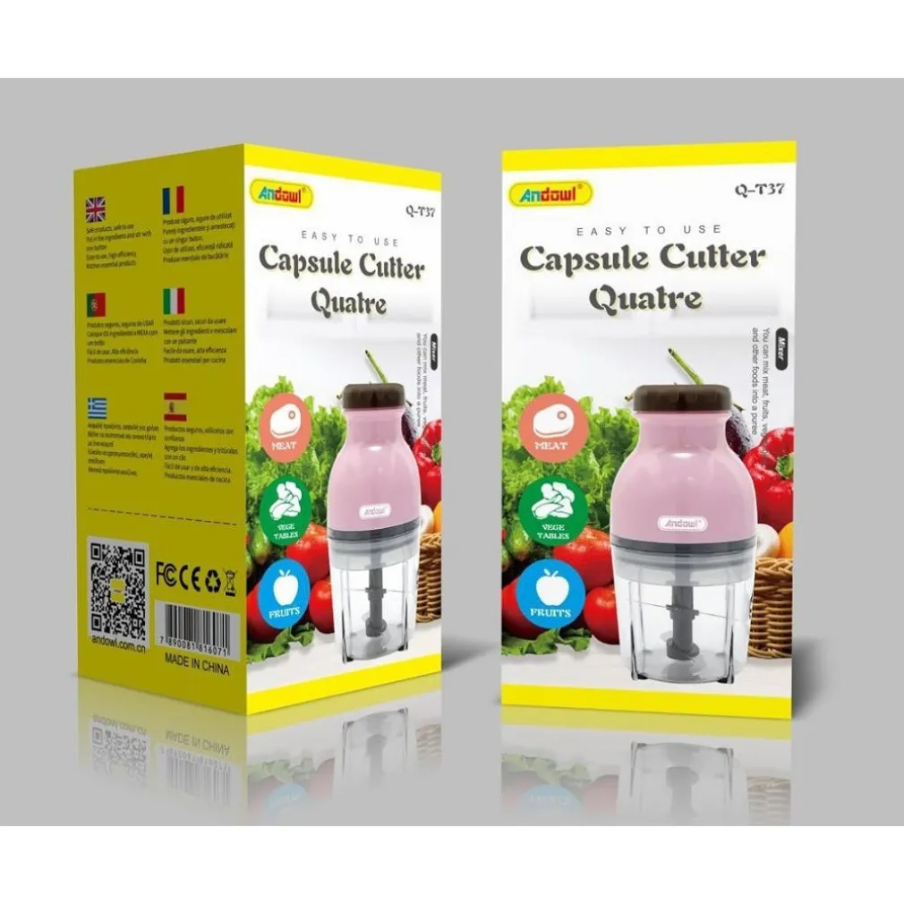 MULTI CUTTER TRITATUTTO MULTIFUNZIONALE 200 WATT CON CONTENITORE DA 300 ML Q-T37