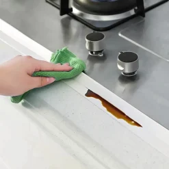 NASTRO SIGILLANTE PIEGHEVOLE IMPERMEABILE ANTIMUFFA PER BAGNO CUCINA 3.4 MT BIANCO