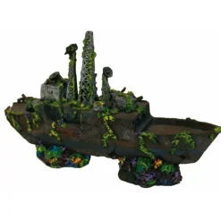 Nave da guerra decorazione acquario stile differente e fantasioso