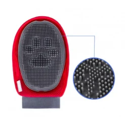 NOBLEZA GUANTO MASSAGGIANTE PER ANIMALI DOMESTICI CANI GATTI RIMOZIONE PELO