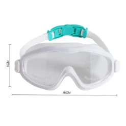OCCHIALI MASCHERA NUOTO UNISEX ANTIAPPANNAMENTO IMPERMEABILI CON FIBBIA POSTERIORE 618443