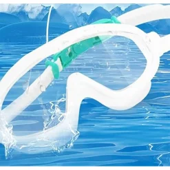 OCCHIALI MASCHERA NUOTO UNISEX ANTIAPPANNAMENTO IMPERMEABILI CON FIBBIA POSTERIORE 618443