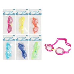OCCHIALI OCCHIALINI DA NUOTO PISCINA MARE ESTATE SPORT 16X4CM VARI COLORI 605427