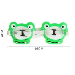 OCCHIALINI DA NUOTO PER BAMBINI DA PISCINA CON ANIMALETTI COLORATI 16X4CM 605419