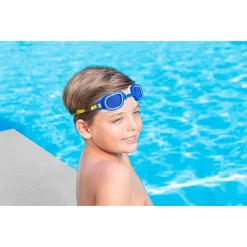 OCCHIALINI DA NUOTO PER BAMBINI LIL' CHAMP 7-14 ANNI IN SILICONE 3 COLORI 21003